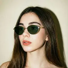 NOVY - Gafas Lentes De Sol Retro Vintage Mujer varilla fina UV400