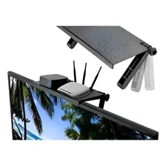 GENERICO - Soporte Plegable para Decodificador y Accesorios de TV