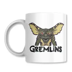 GENERICO - Tazon Gremlins Vintage Retro 80s Taza Sublimada 325ml