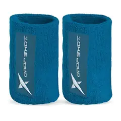 DROP SHOT - MUÑEQUERA PADEL LARGA AZUL