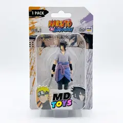 NARUTO - Sasuke Uchiha Mangekyo Sharingan Mini Figura Shippuden 7cm