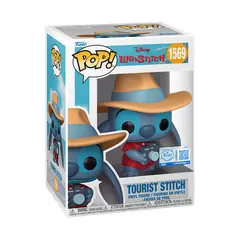 FUNKO - Stitch Turista con Cámara - Pop Disney Lilo & Stitch