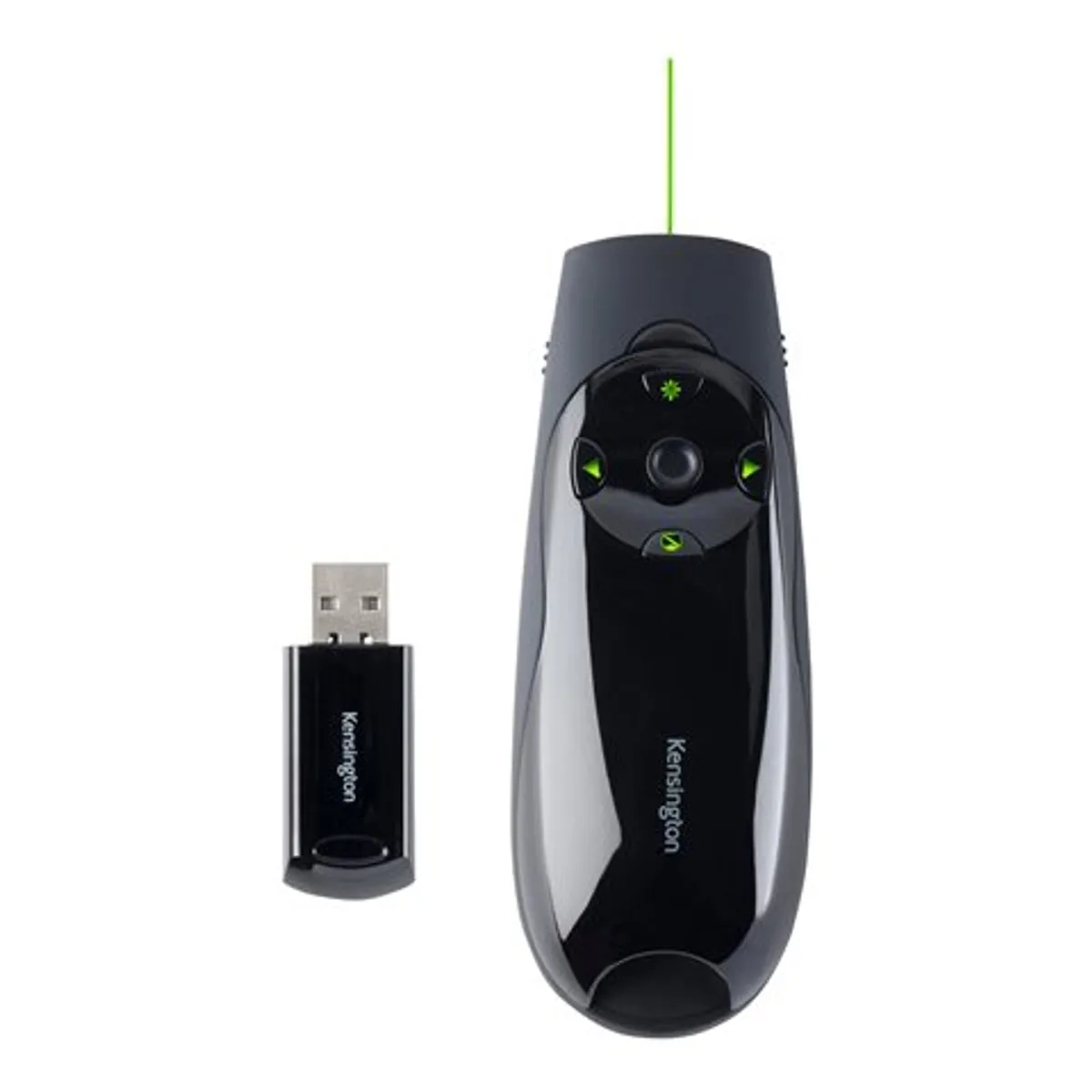 KENSINGTON - KNS PRESENTADOR INALAMBRICO LASER VERDE PRO 2,4Ghz, 50 MTS