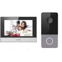 HIKVISION - HIK KIT Video Portero IP incluye DS-KV6113-WPE1 + DS-KH6320