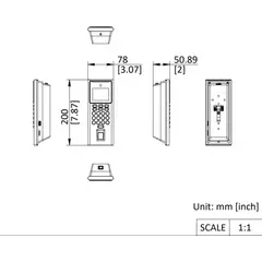 HIKVISION - HIK Control de Acceso - Rec. Facial - Tarj M1 y Teclado