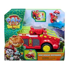 PAW PATROL - Vehículo de Marshall Lanzador La Dino Pelicula