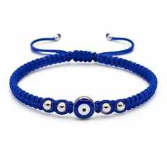 LK LUKSO - Pulsera Hilo Azul Ojo Turco Protección