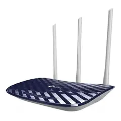 TP LINK - Router WiFi AC750 Tp-Link doble banda (433Mbps en 5Ghz y 300 Mbps en 2.4GHz) 1 puerto 10/100 WAN, 4