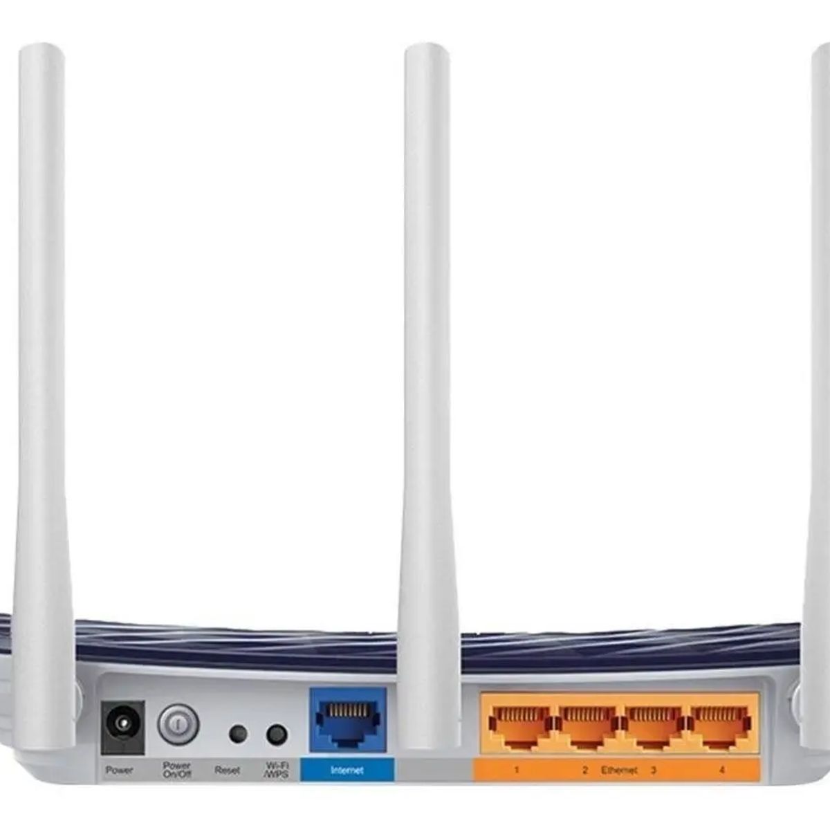 TP LINK - Router WiFi AC750 Tp-Link doble banda (433Mbps en 5Ghz y 300 Mbps en 2.4GHz) 1 puerto 10/100 WAN, 4