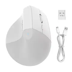 VIDITA - Mouse Vertical Ergonómico Inalámbrico Bluetooth 2.4G Recargable