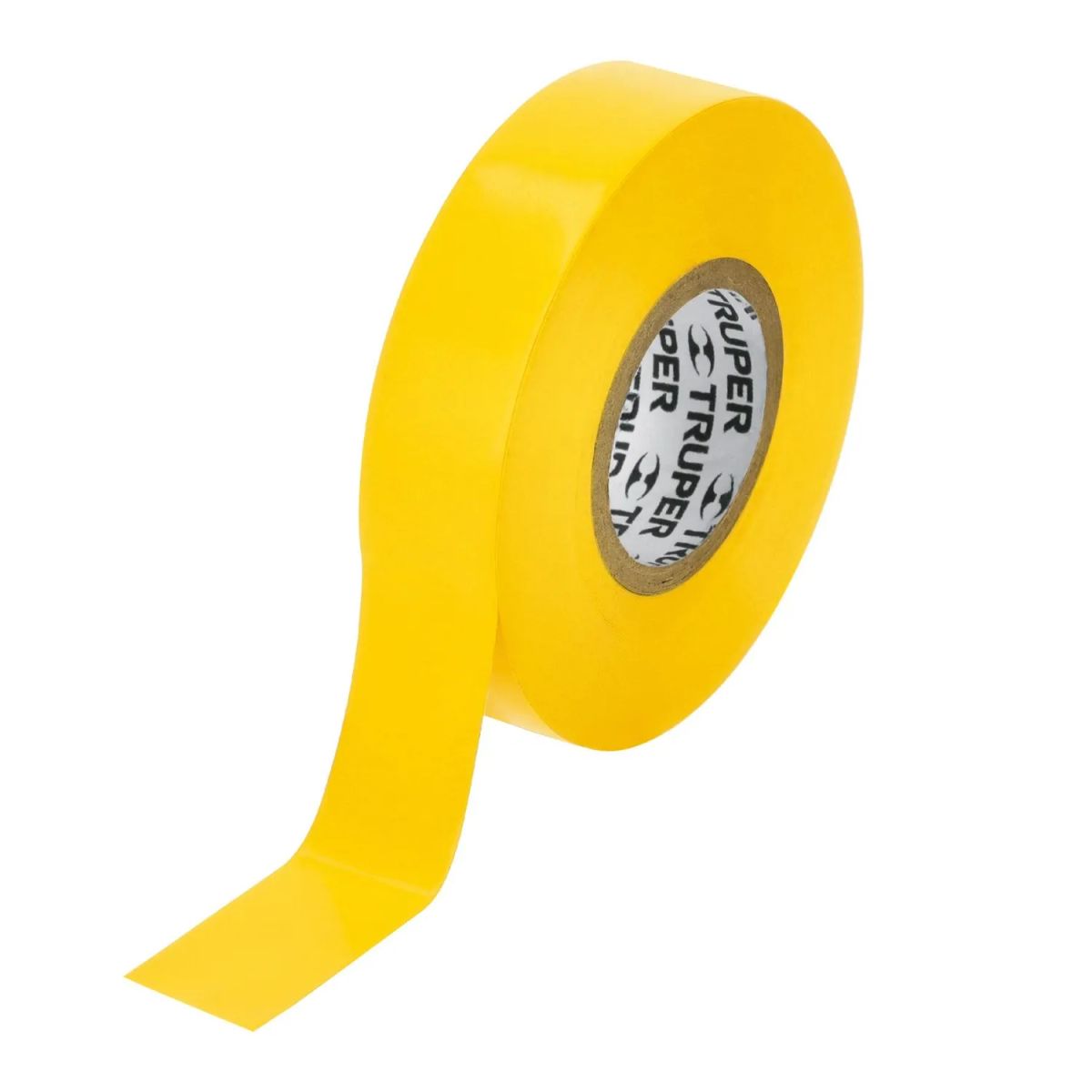 TRUPER - HUINCHA AISLADORA PLASTICA 18 MT AMARILLA TRUPER