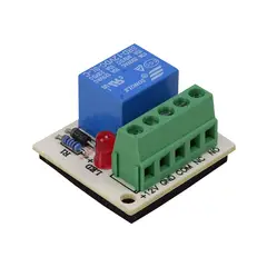ZKTECO - ZK Modulo Rele 12VDC 5-pin NCNA Relay LED