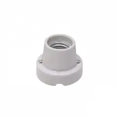 REMA - Marfil Base-Plana E27 400W 250VAC Soquete Portalampara SEC-4489