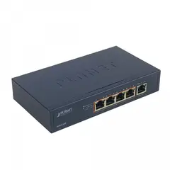 PLANET - POE+at 1in-4out Switch 5-1000 56W 50-56V req-Fuente 5,5x2,1