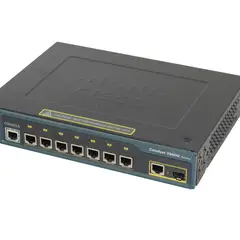 CISCO - REFACCIONADO 7-1000 1-SFP-Combo RS232-RJ45 Catalyst Switch 8p