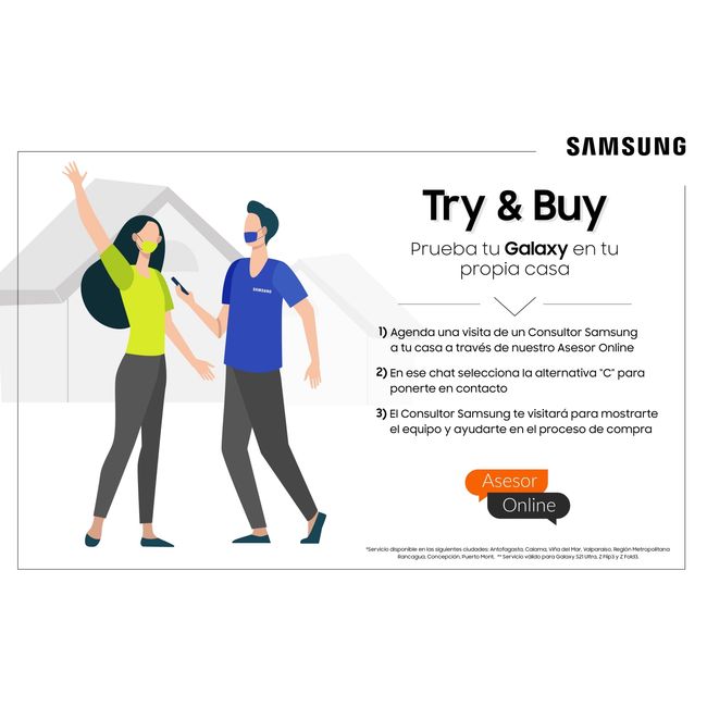 SAMSUNG - Celular Smartphone Samsung Galaxy Z Flip3 5G 128 GB