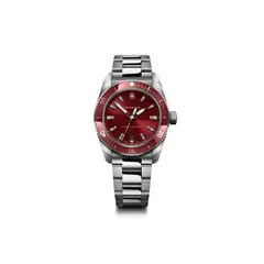VICTORINOX - Reloj Maverick rojo acero