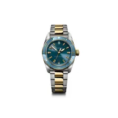 VICTORINOX - Reloj Maverick celeste bitono acero