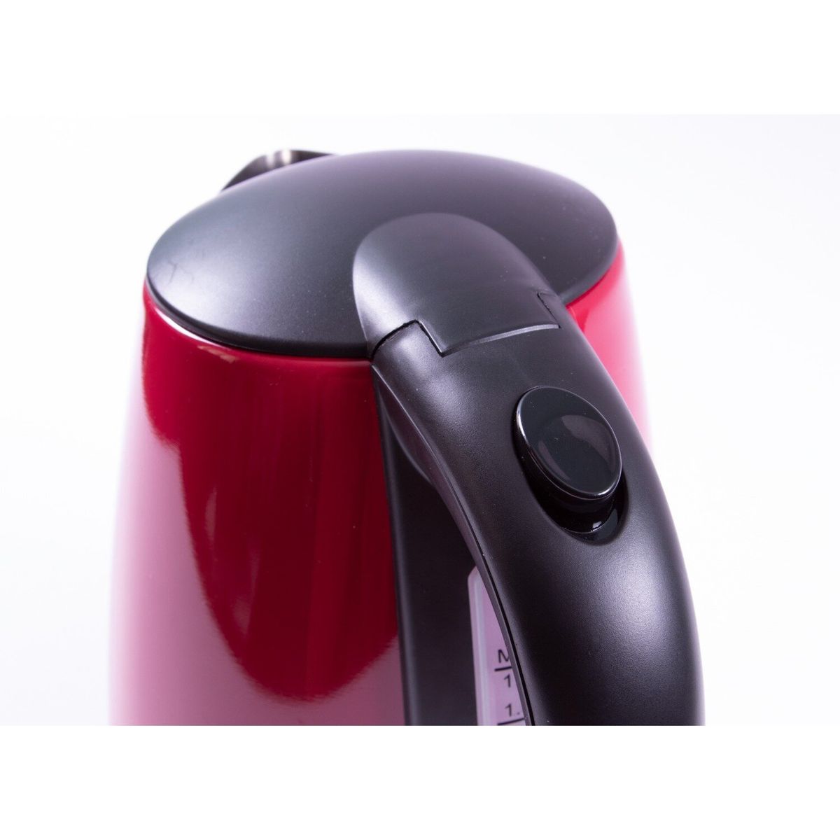 VALORY - Hervidor Valory VK1000 Inox Rojo 1.7Lts