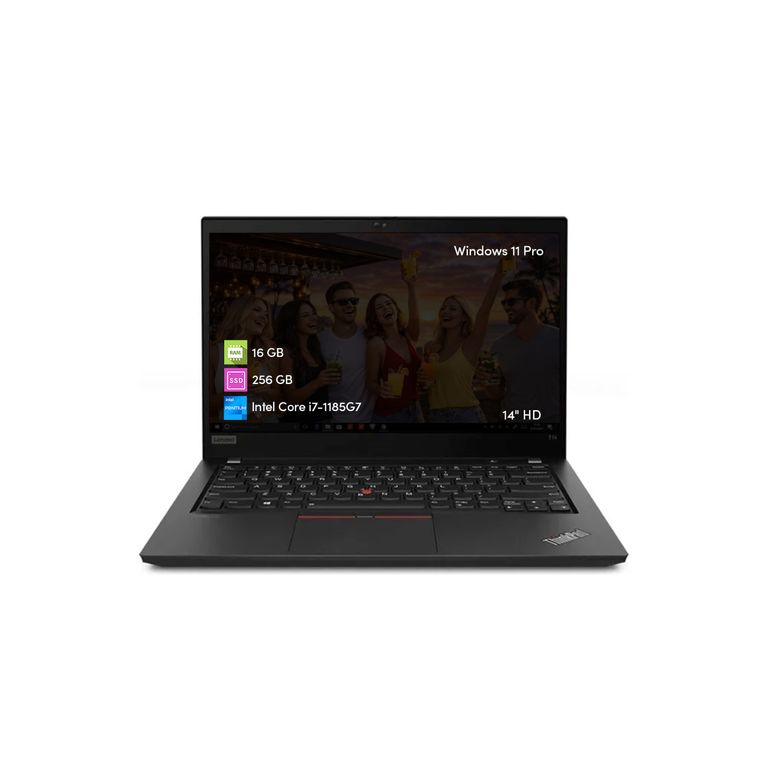 Notebook ThinkPad Core i7 16GB 256GB SSD 14' FHD W11Pro