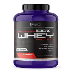 NUTRA BIEN - Proteína en Polvo Ultimate Nutrition Prostar Whey Frutilla 2.39kg 80 Porcioness