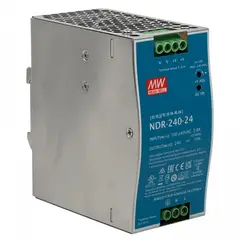 GENERICO - MEANWELL 24VDC 240W 10A ajust24-28V Ancho-63mm Riel-DIN Fuente Poder