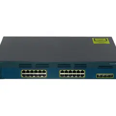 CISCO - REFACCIONADO 24-1000 4-SFP RS232-RJ45DB9-H Switch Rack-1,5U