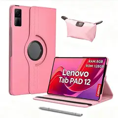 LENOVO - Tablet Pad 12 8GB+128GB 11 Full HD IPS Wi-Fi + Case Rosa + Lápiz