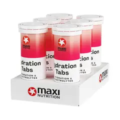 SUPLETECH - Caja Hydration Tabs 6unid Strawberry - Maxi Nutrition