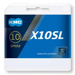 KMC - CADENA para bicicleta MTBRutaDHEnduroXC X10SL 10 VEL