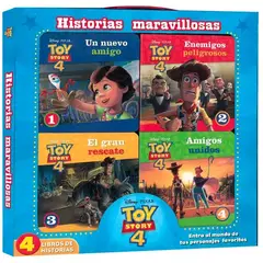 LEXUS - Toy Story 4 Historias Maravillosas - 4 Libritos -