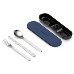 GUZZINI - Cubiertos Store&Go Azul Marino