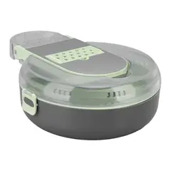 NOVYSTOR - Picadora De Verduras 9 En 1 Multifuncional Con Cuchillas Acero Inoxidable Cortador Rebanador