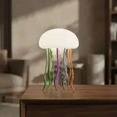 GENERICO - Lámpara Led Medusa Luz De Noche Decorativa Cambia Colores