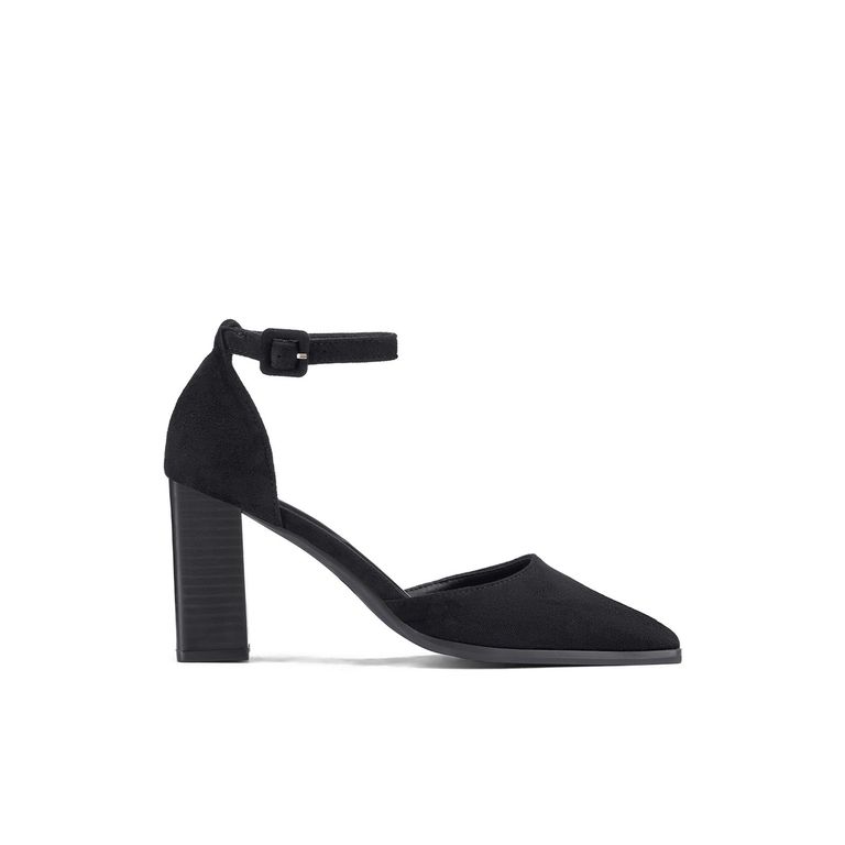 Zapatos Taco PU Textil Mujer Cuadrado YOU588