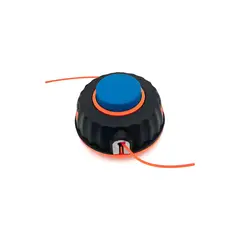 GENERICO - Cabezal Porta Nylon Orilladora Desbrozadora M-10 Negro/naranja