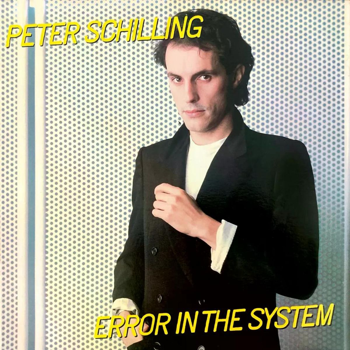 GRUPO LASER DISC - VINILO PETER SCHILLING ERROR IN THE SYSTEM  1LP