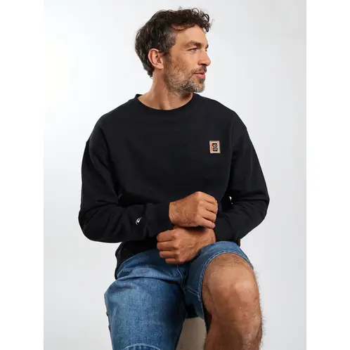 RIP CURL - Poleron CR Lowtide Negro Hombre