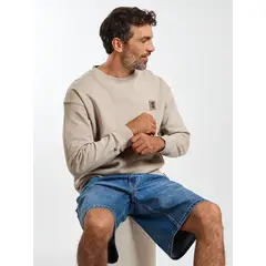 RIP CURL - Poleron CR Lowtide Beige Hombre