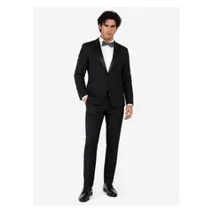 ARROW - Traje Ceremonia Liso Spandex Slim Fit Negro