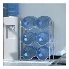 GENERICO - Rack Organizador para 6 Botellones de Agua de 20 Litros