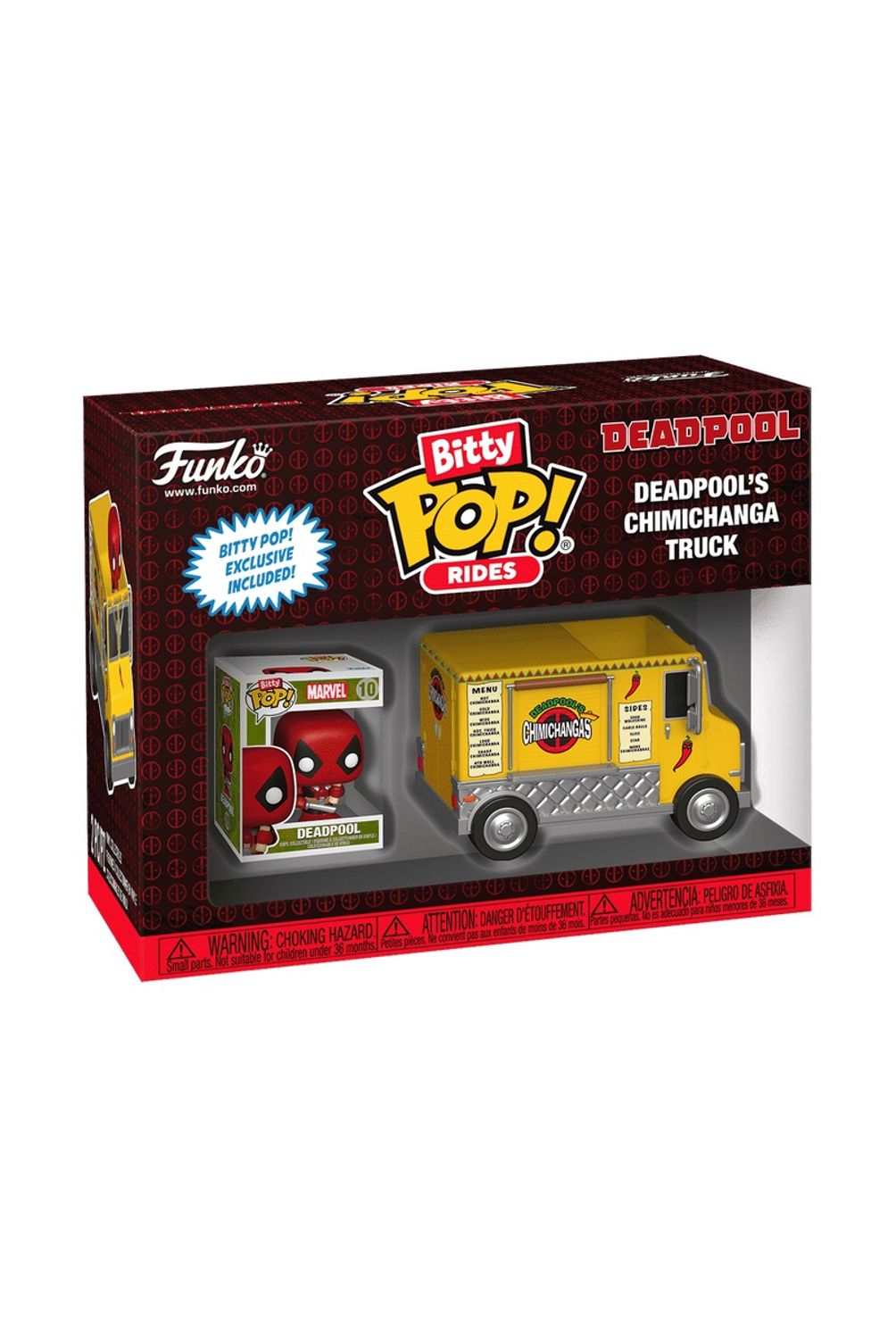 BittyPOP デッドプール FUNKO Funko Pop Marvel – Deadpool y el camion de Chimichangas