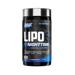 NUTREX RESEARCH - Lipo 6 Black Nighttime UC 60 Caps - Nutrex