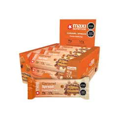 SUPLETECH - Caja Waffle Bar 12 Unid Caramel - Maxi Nutrition