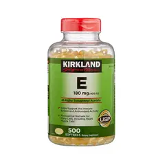 KIRKLAND - E 180mg 400 IU 500Softgel -