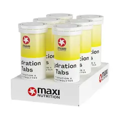 SUPLETECH - Caja Hydration Tabs 6unid Lemon Lime - Maxi Nutrition