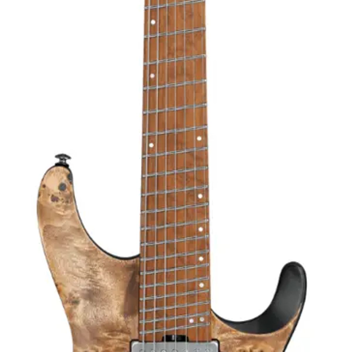 IBANEZ - Guitarra Eléctrica Ibanez QX527PB de 7 Cuerdas con Cuerpo de Nyatoh y Bolsa