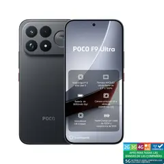 XIAOMI - POCO F9 Ultra Negro 16GB RAM 512GB ROM