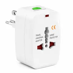 GENERICO - Enchufe Universal de Viaje Adaptador Internacional de Corriente Premium