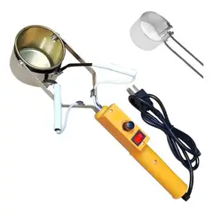 GENERICO - Crisol para Soldadura Portátil y Eléctrico de 300W con Control de Temperatura BELUG